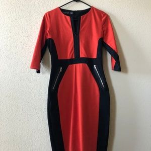 Women's HOMEYEE Red Dress